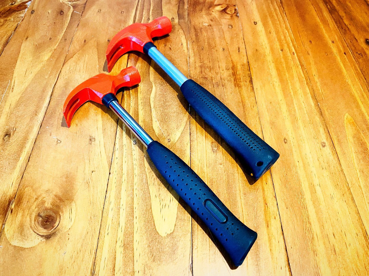 چكش دوشاخ دسته فلزي نشكن