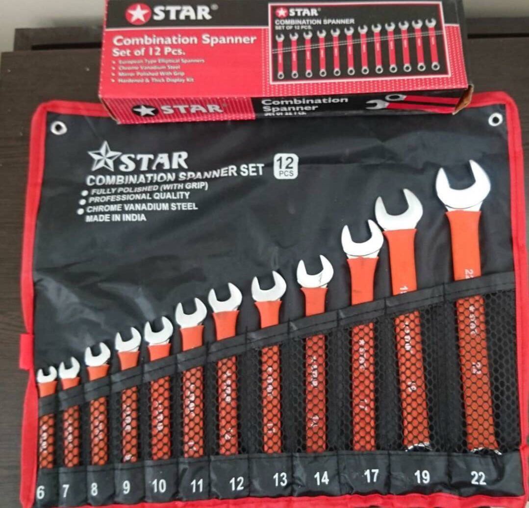 آچار 12عددي و 8 عددي روكش داربا كيف