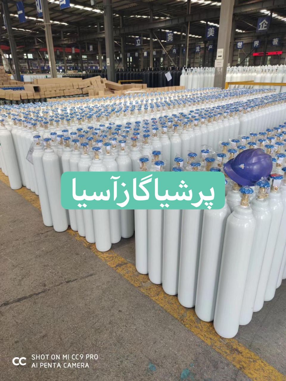 سيلندر ١٠ لیتری فولادی ٢۰۲۰چینی، ا