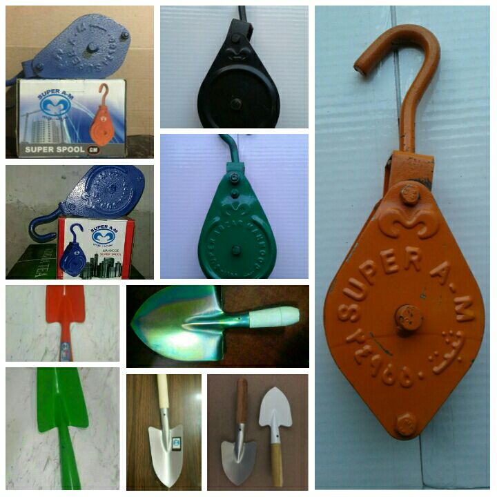 #قرقره_بنایی_بیلچه_باغبانی_بیلچه_مغ