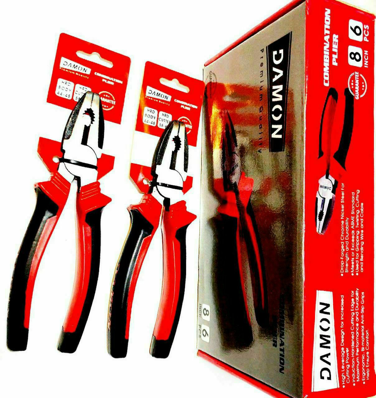  انبردست طرح رونیکس دامون ️ سایز ۸