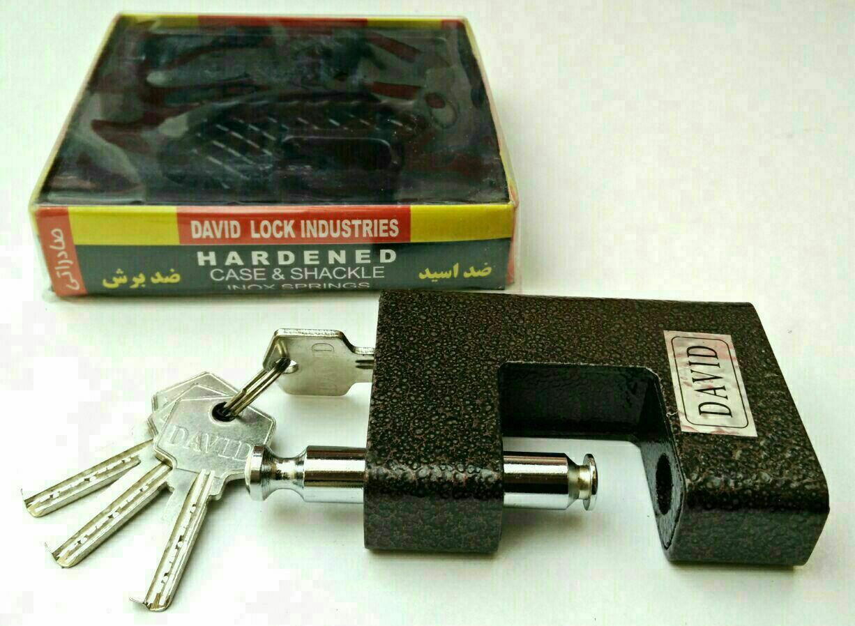 قفل کتابی چکشی سایز ۸۰.تعداد در کا
