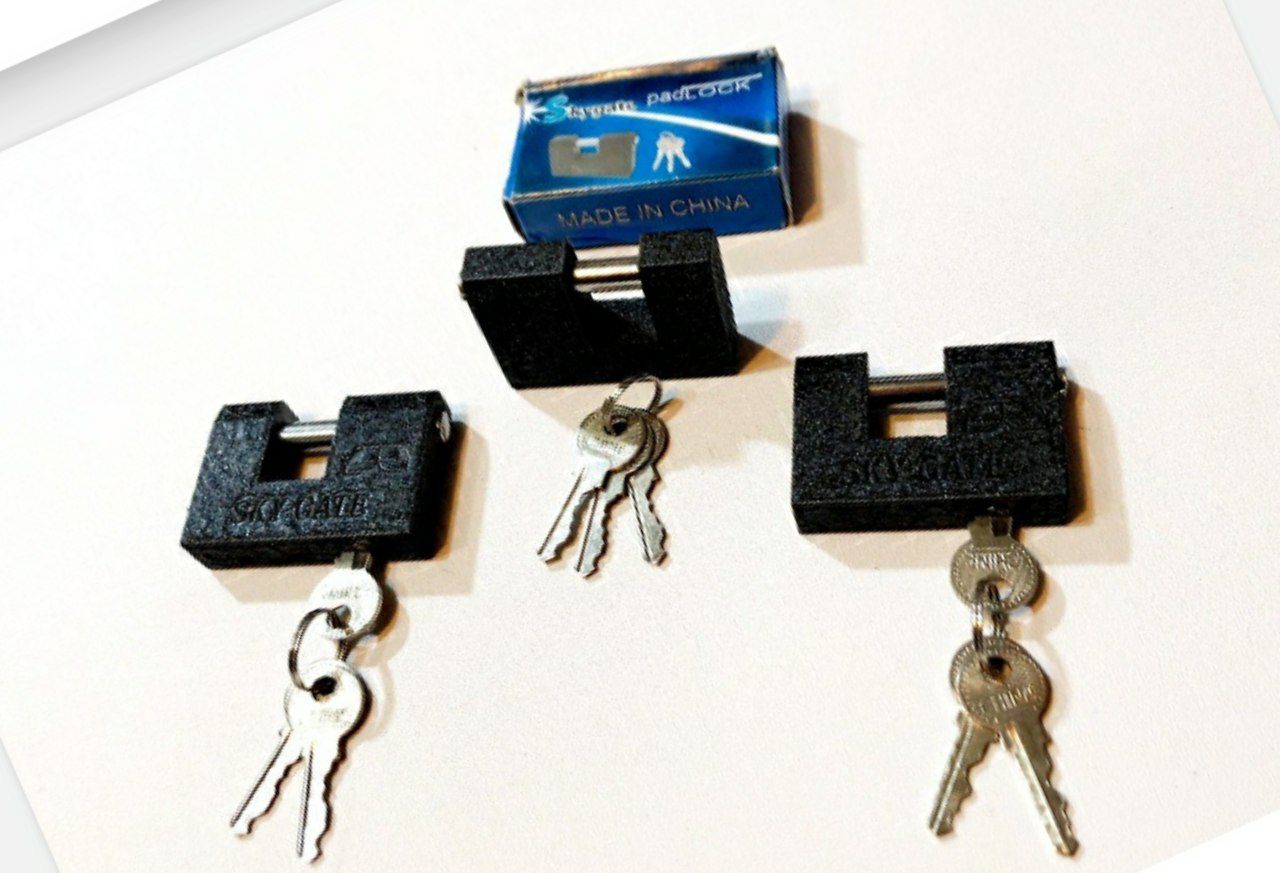  قفل کتابی چکشی موتوری ️ سایز ۶۰ ق