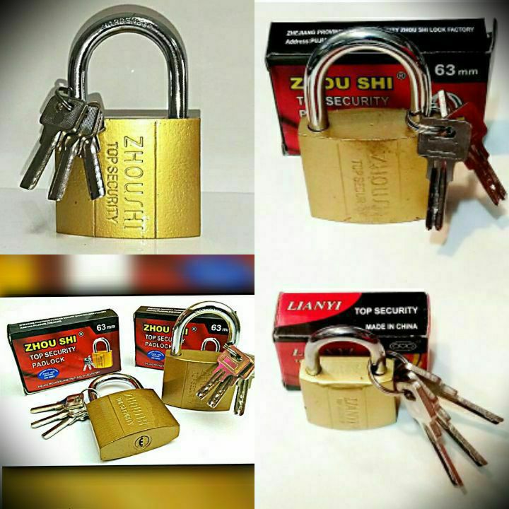  قفل آویز کلید ناودونی سایز ۳۲ قی