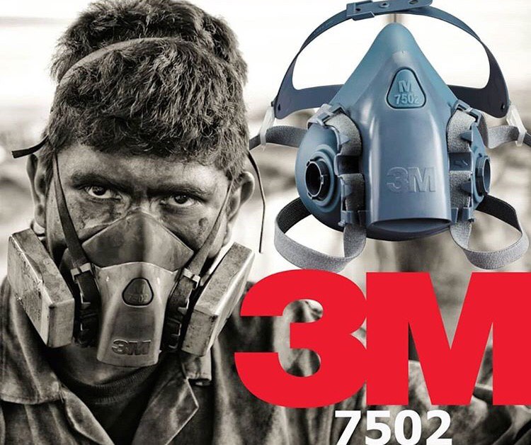 پخش ماسك نيم صورت سيليكونى 3M تك ،ع