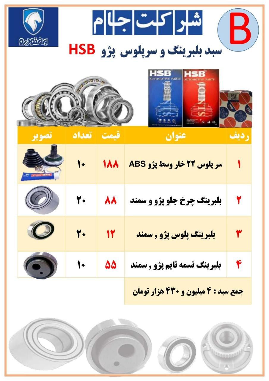  فروش فوق العاده سبد سر پلوس و بلبر