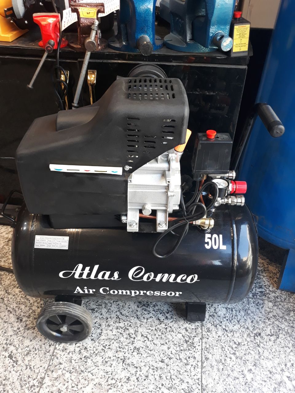 پمپ باد یا کمپرسور هوا اطلس 25 و 5