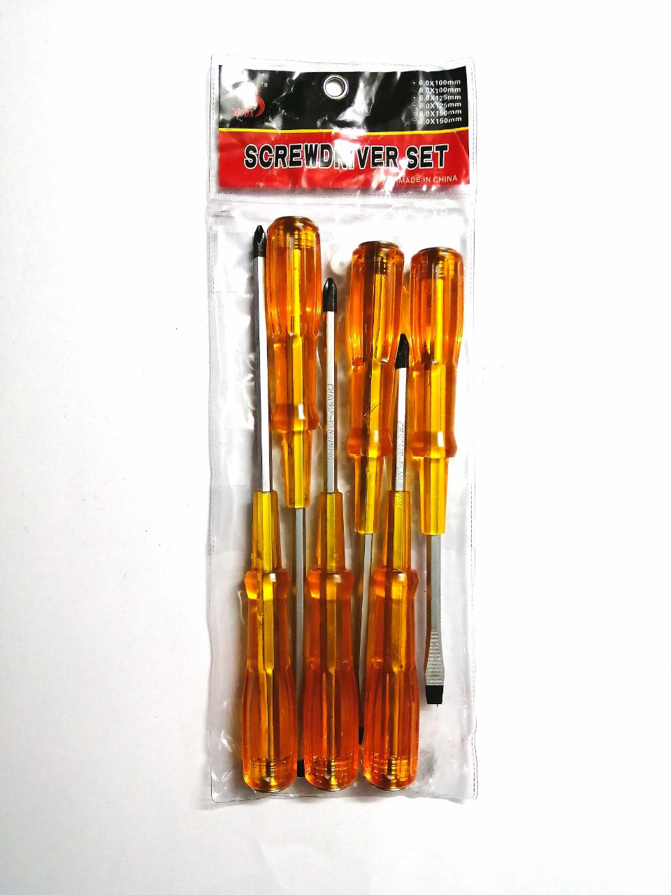 پیچ گوشتی ضربه خور 6عددیجنس عالیق