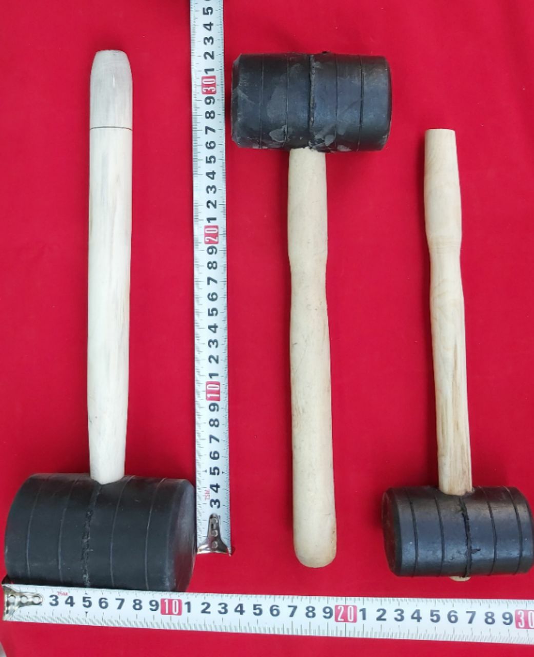 چکش لاستیکی متوسط و بزرگ تعداد در