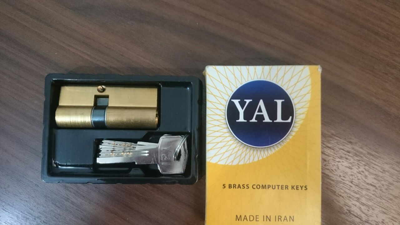 سیلندر ۷ سانت Yalبرنجی سه کلید وی