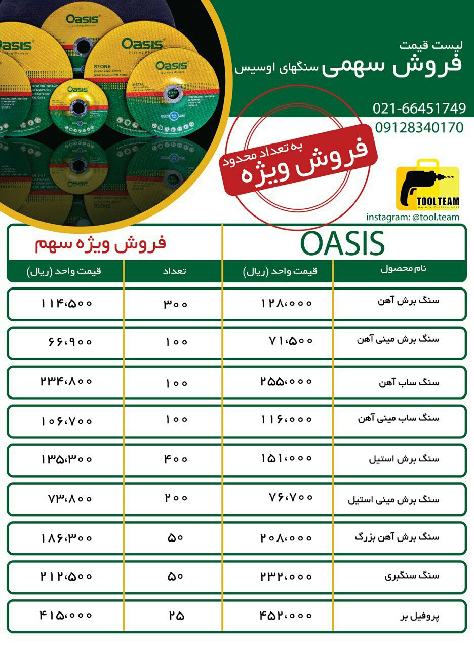  Tool Team ️ با توجه به افزای
