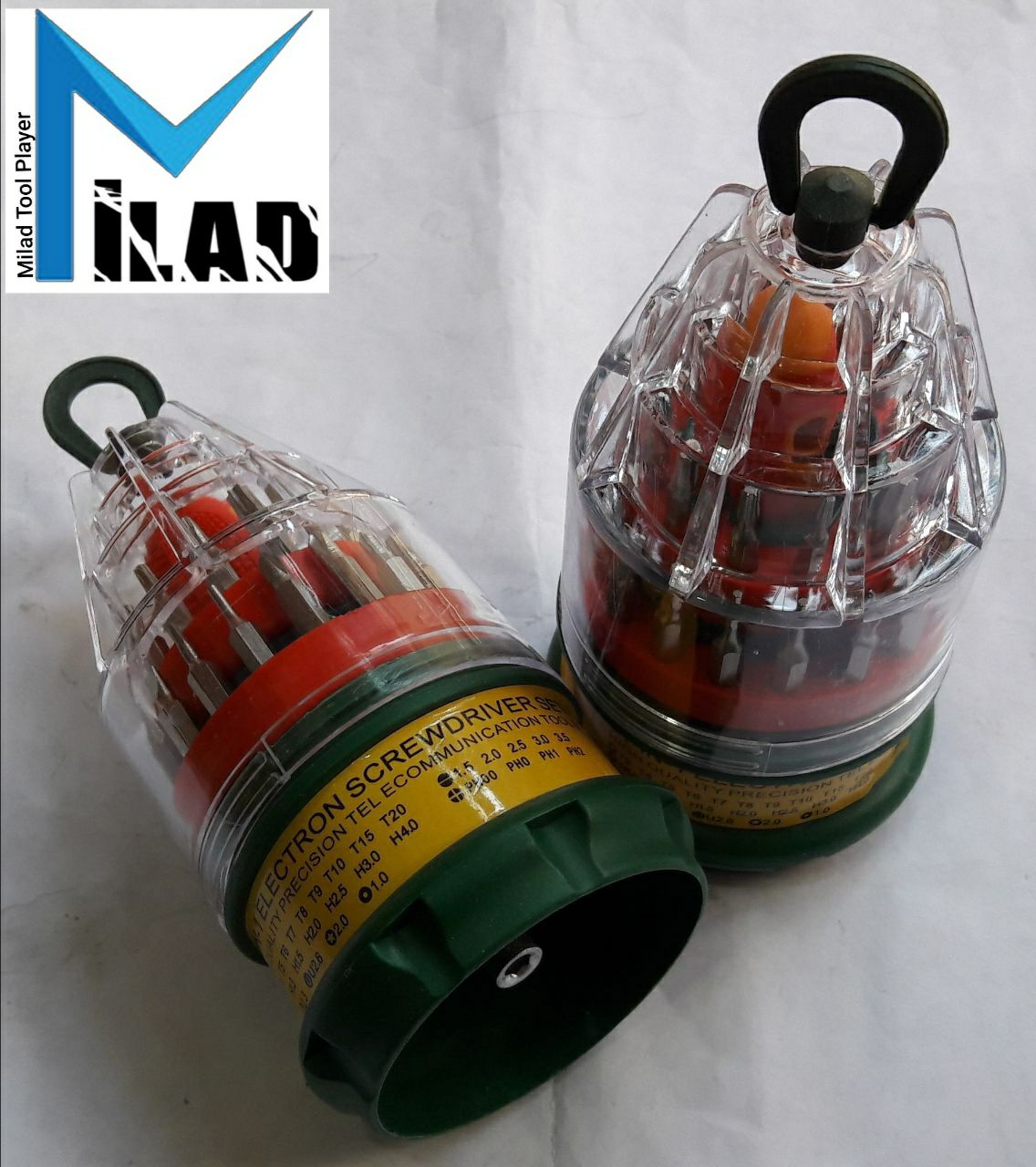  پیچ گوشتی لیوانی موبایلی و ساعتی ب