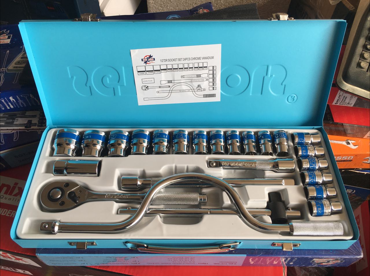 جعبه بُكس٢٤ پارچه قيمت مناسب تعدا