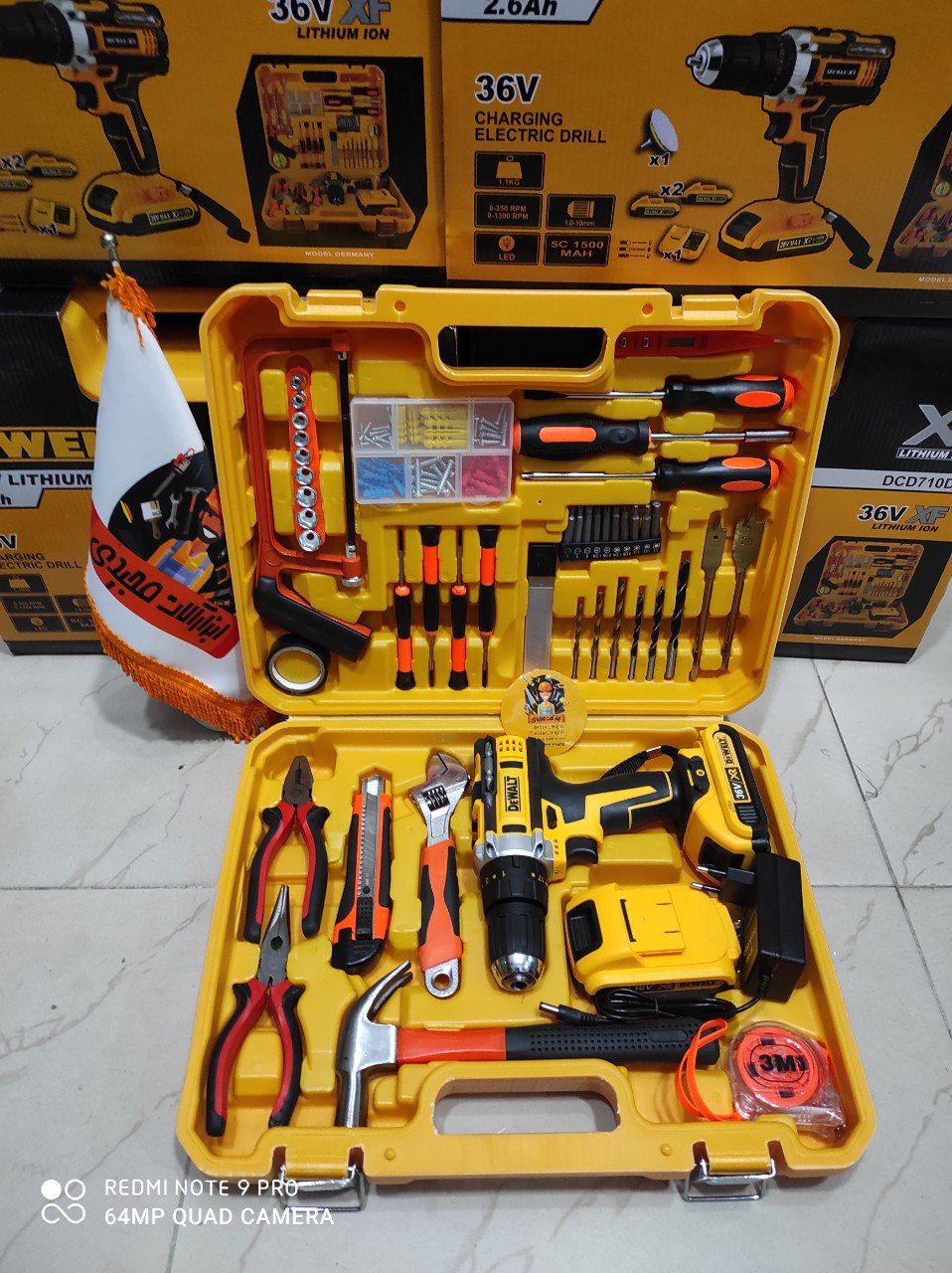 دریل شارژی دیوالت چینی درجه یک ب
