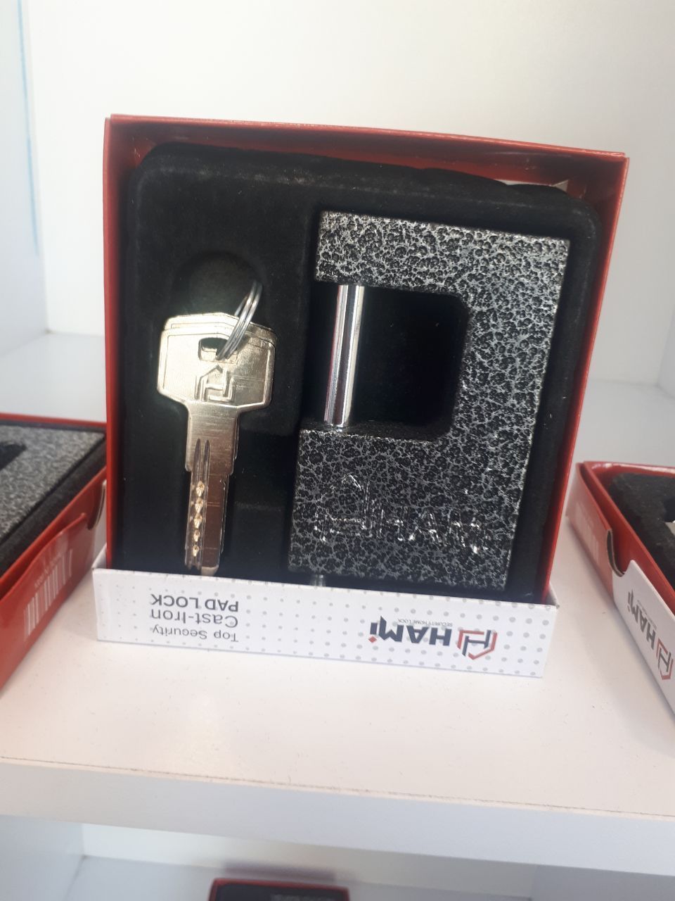  قفل کتابی ٩٠ چکشی HAMI دارای ٣ کل