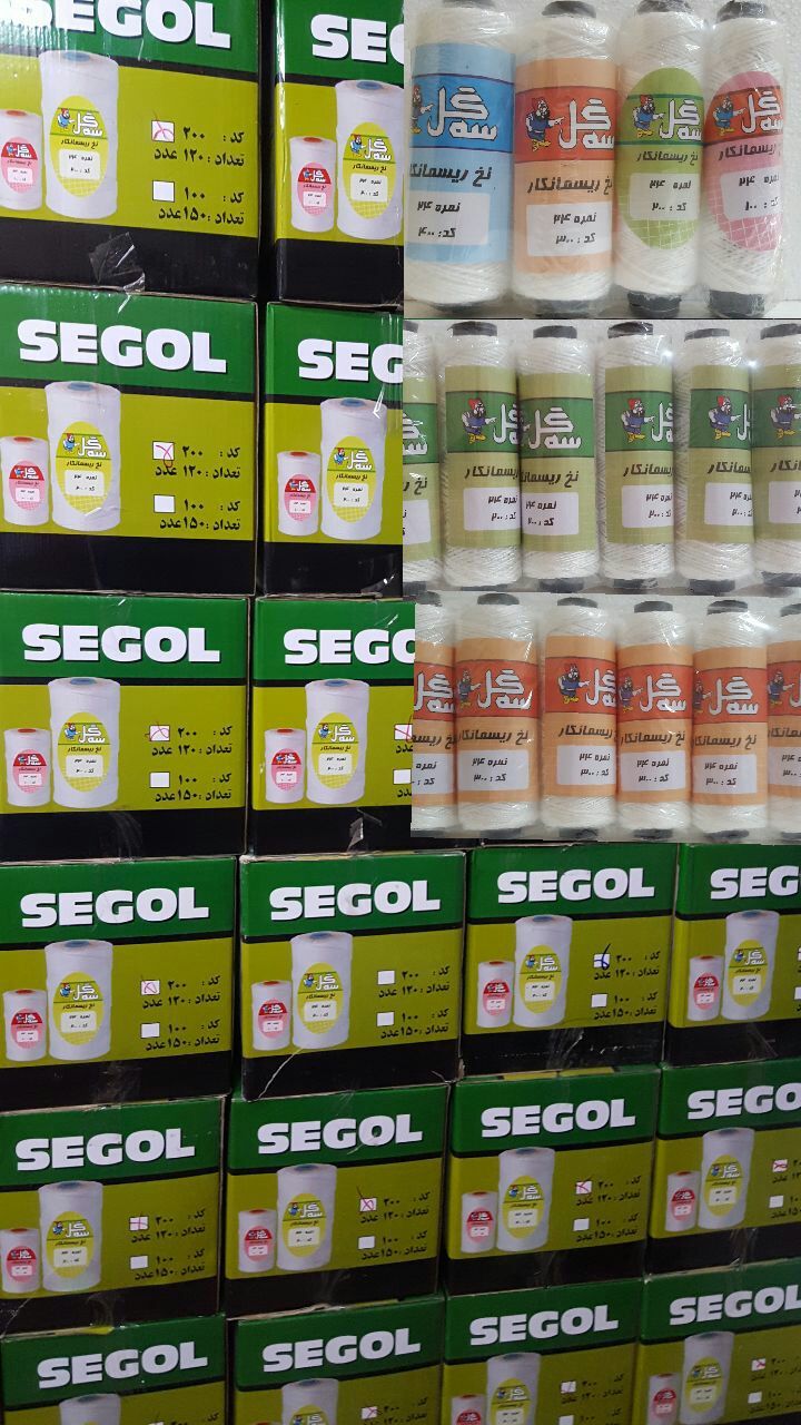 نخ ریسمان برند سه گلکد ۱۰۰ ۱۵۰ عد