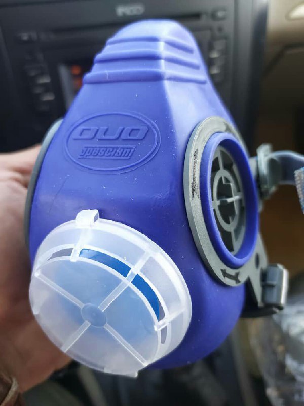 نیم صورت اسپاسین با فیلتر ۵ حالته 