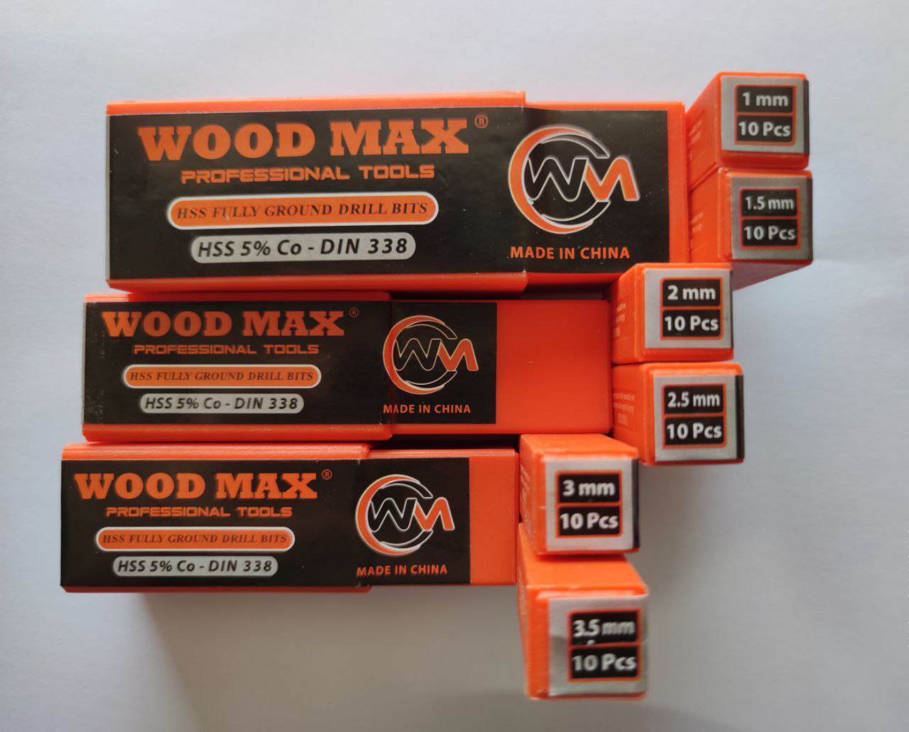 مته های %5 کبالت WOOD MAXابزار شرك
