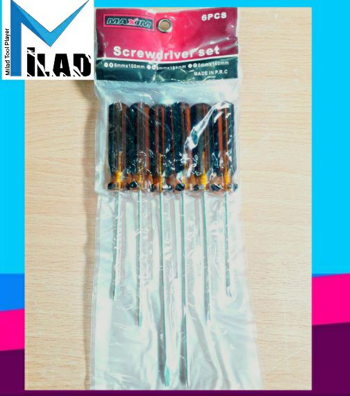 ️پیچ گوشتی 6عددی الکتریکی️جنس درجه