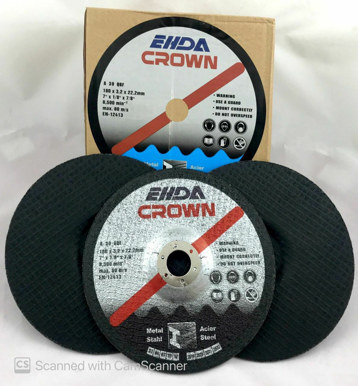 ️ سنگ برش آهن کرون ️ سایز ۲۲ × ۳ 