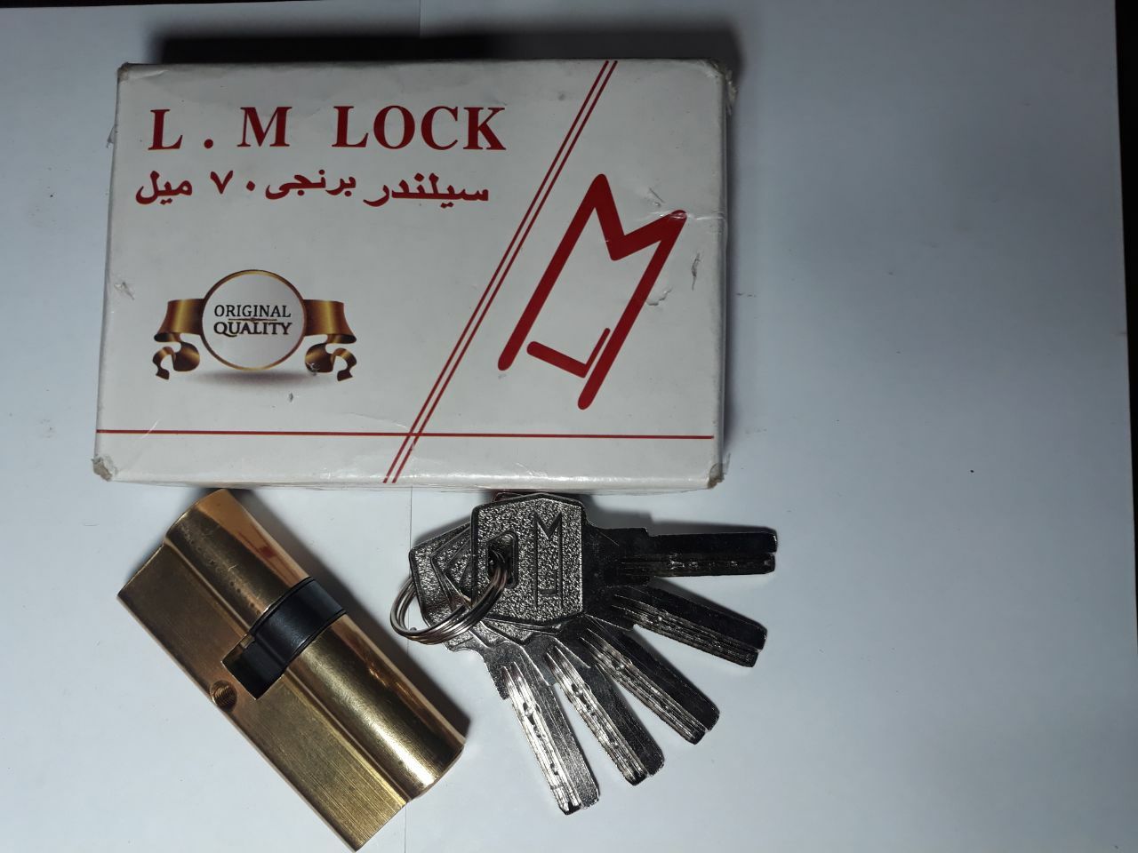 سیلندر ۷ بدنه برنج کلید آهن LM کارت