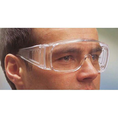 عینک بغل کرکره ای پلی کربنات ۸ توم