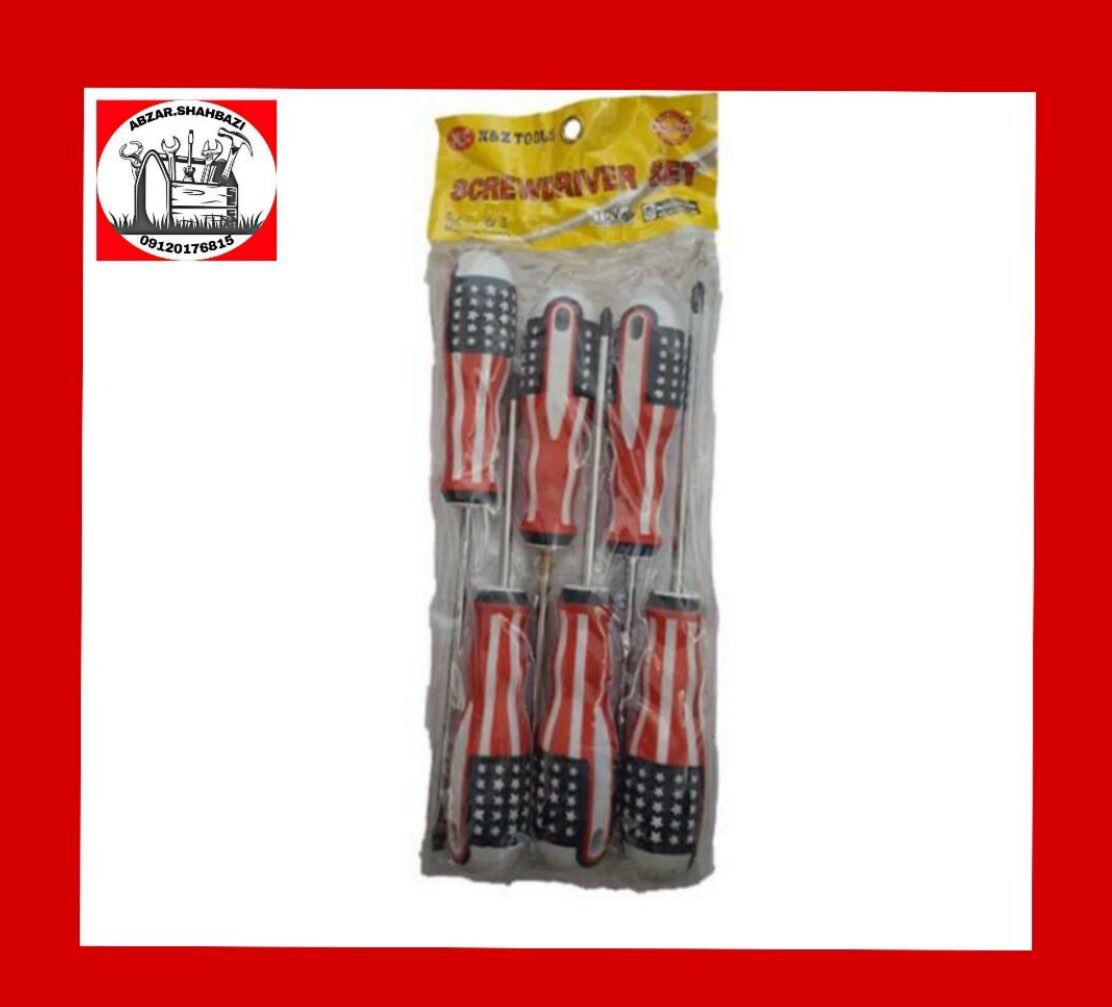  سری پیچ گوشتی دسته آمریکا تعداد 