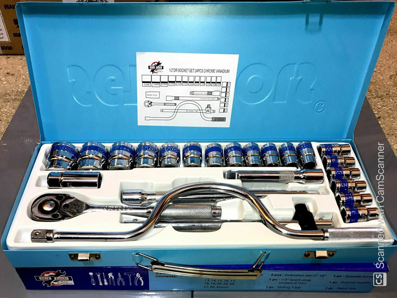 ️ جعبه بکس SGT️ ۲۴ پارچه سایز ۸ ت