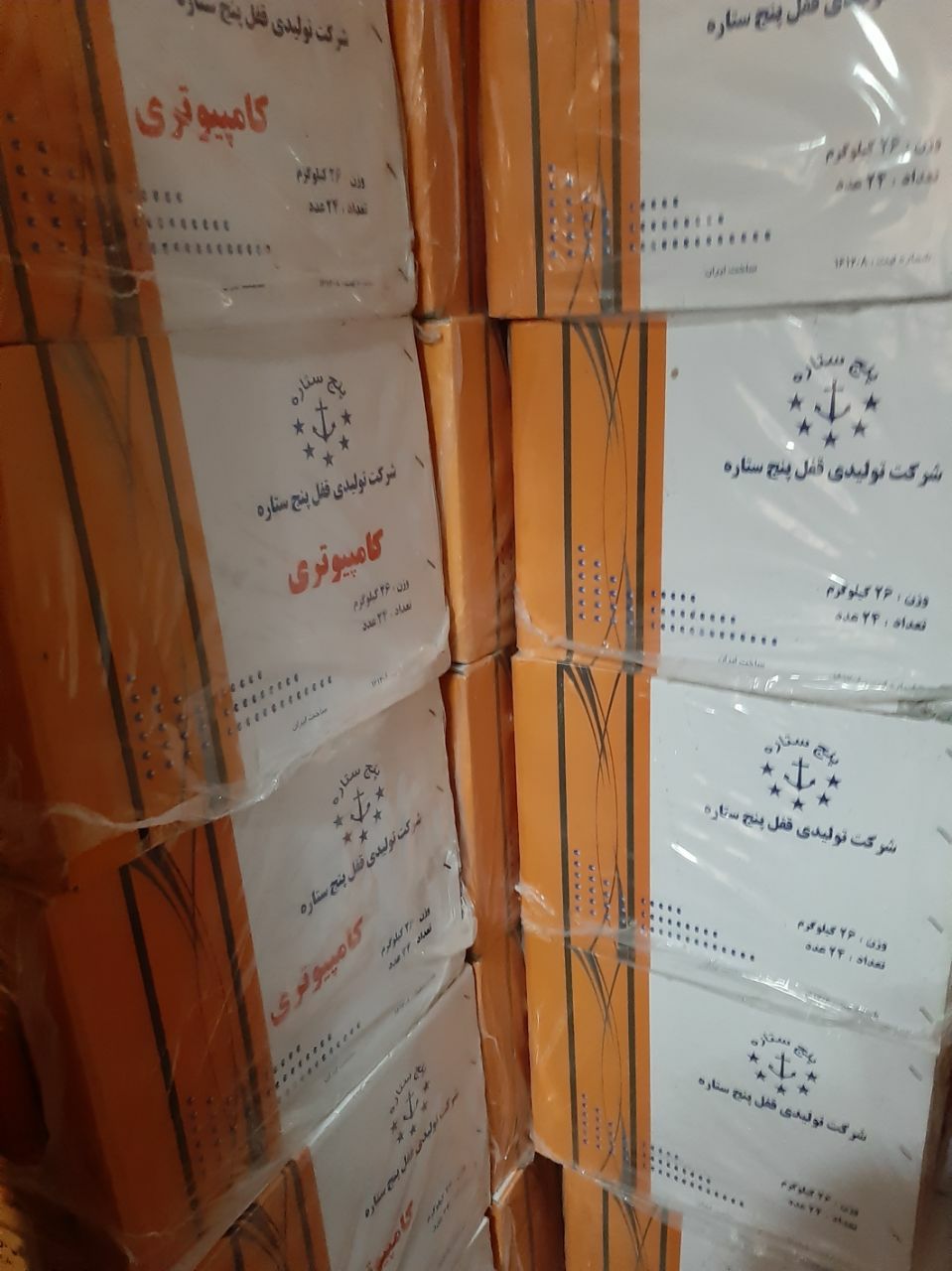 قفل حیاطی پنج ستارهکلید کامپیوتری 