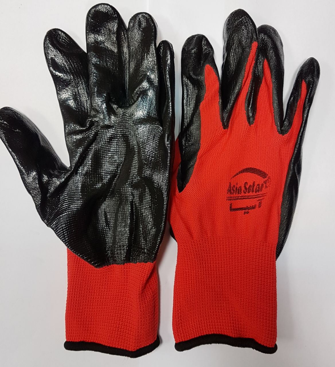 کف مواد قرمز مشکی اسیا کیسه 720جفتی