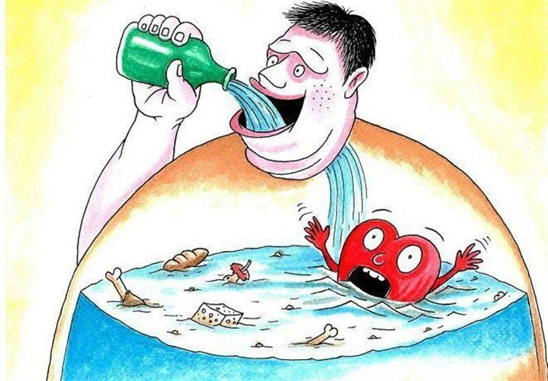رطوبت باعث #چاقی و خشکی باعث #لاغری