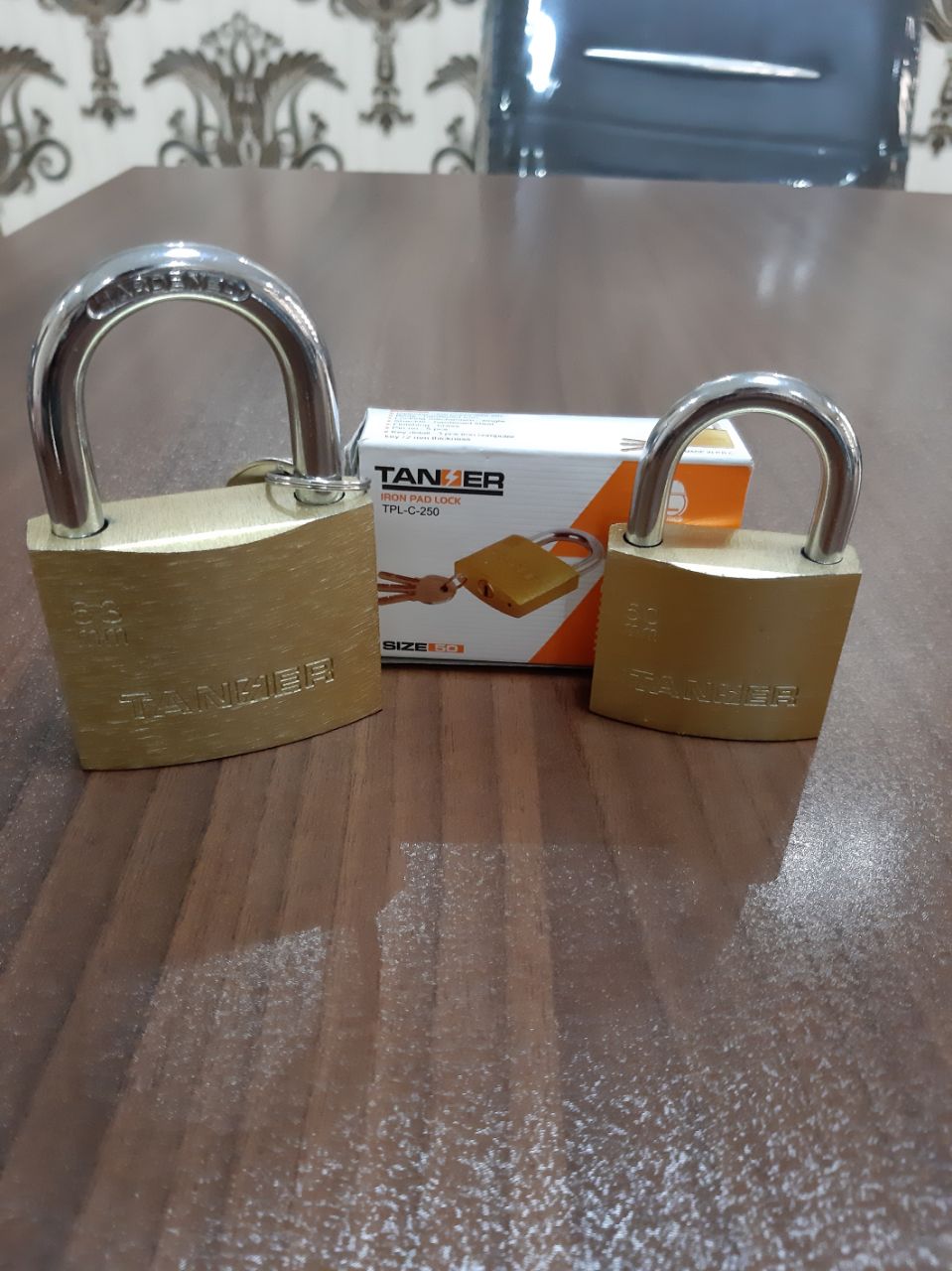 قفل آویز تنسر کلید معمولیآماده پ