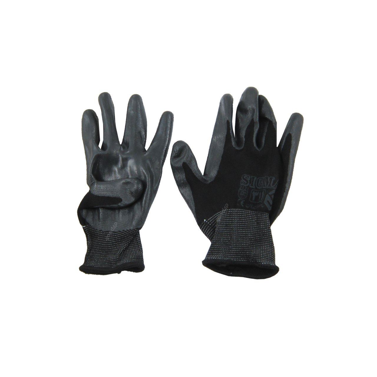 دستکش کف مواد سیگما(بافت ساده)کدG1