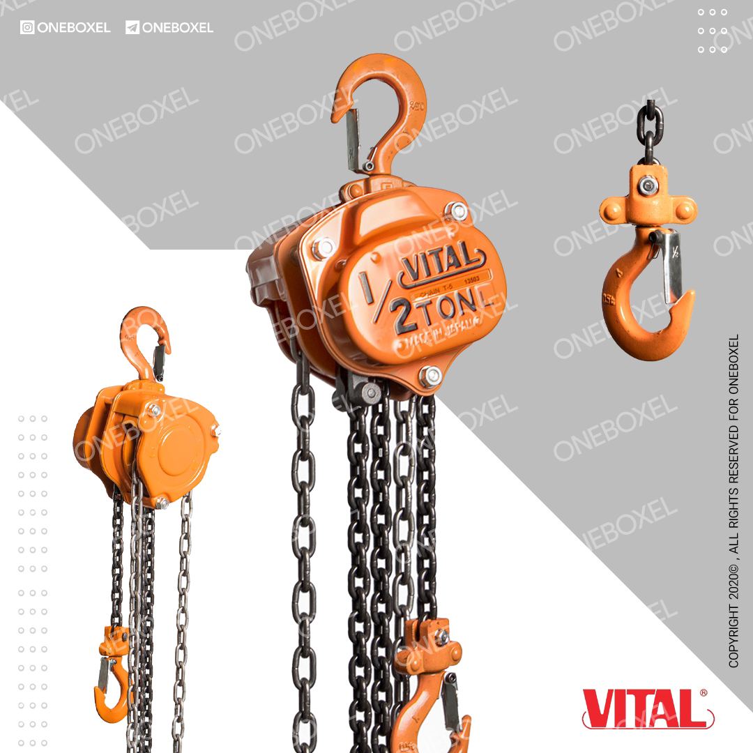 ️ انواع جرثقیل دستی و پولیفت ویتال