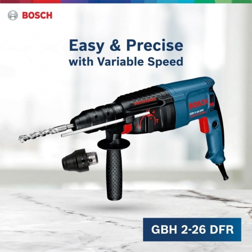 دریل بتن کن سه کاره بوش GBH 2-26DFR