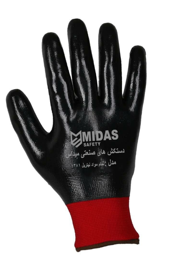 دستکش های صنعتی میداس️دستکش تمام