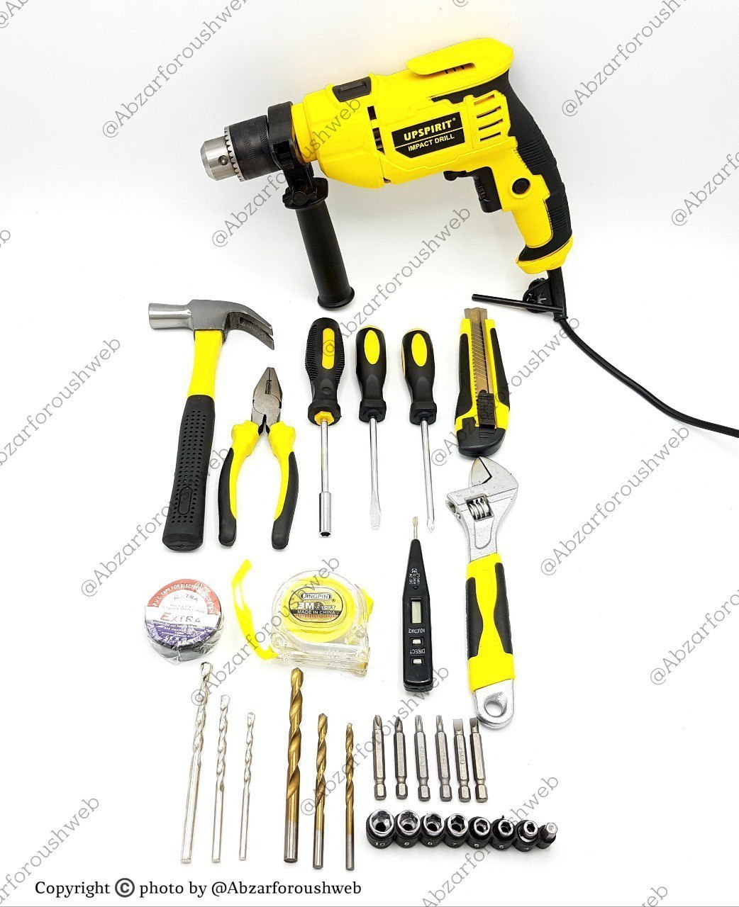مجموعه ابزار ۳۵ عددی آپ اسپیریت