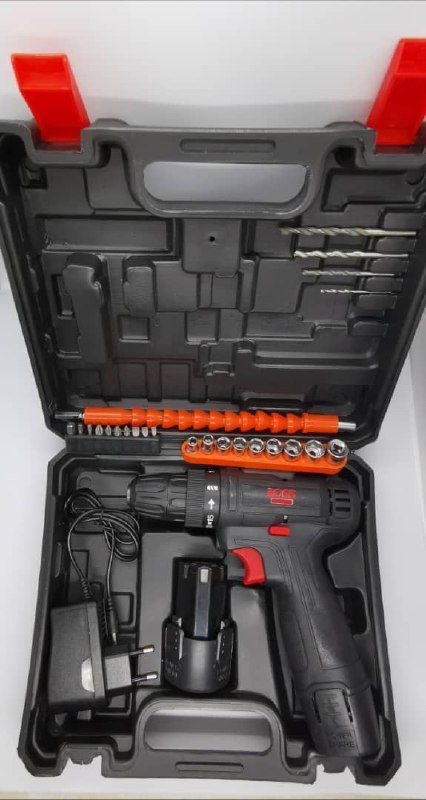 شارژی با لوازم BOSS دو باطری قیمت 