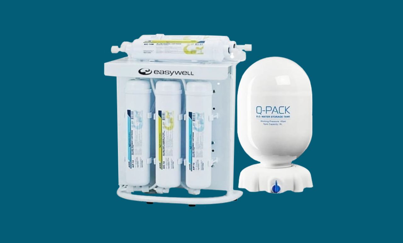 دستگاه تصفيه آب easywell ٦ مرحله اي
