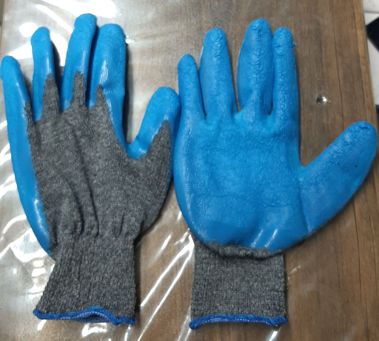 دستکش ضد برش بدون مارکتک سلفون 