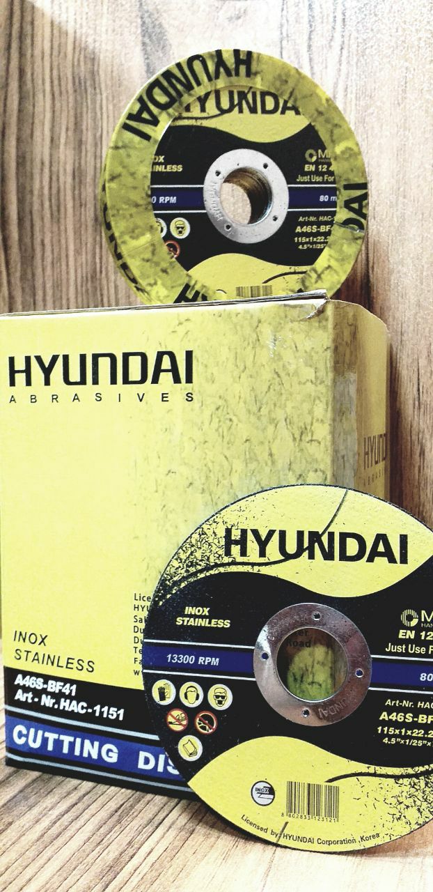 برش استیل ۱۱۵×۱ هیوندای قیمت استثن