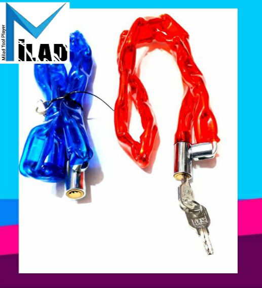  زنجیر موتور روکشدار با قفل جنس در