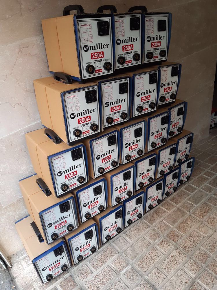 دستگاه جوش کیفی ۲۵۰میلر فن دار ک