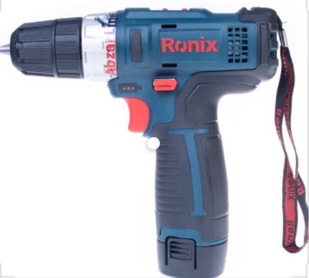 دریل شارژی رونیکس مدل ۸۰۱۲-۰۹۱۱۶۹۰۴