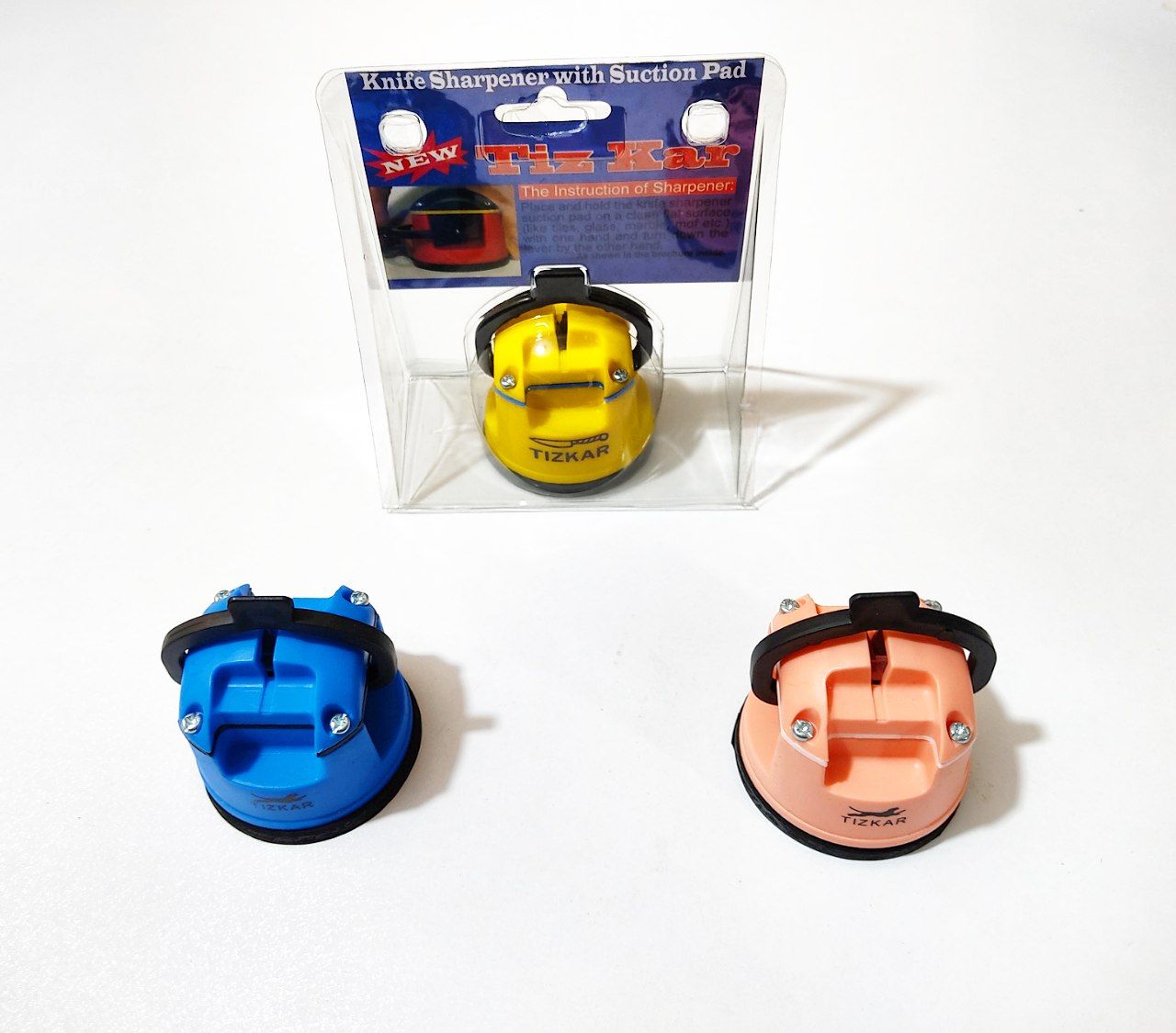 چاقو تیزکن گردجنس عالی-دارای رنگبن