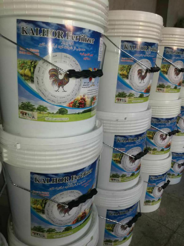 کود مایع مرغی با کیفیت تولید شده از