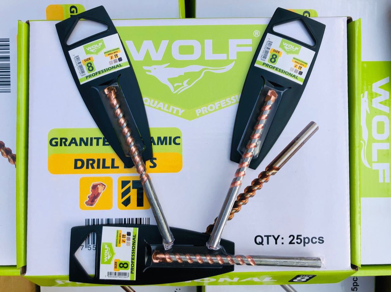 مته های گرانیت پروفشنال ولف (محصول 