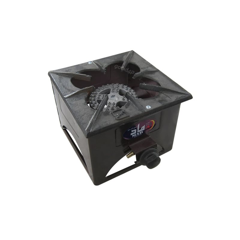 اجاق گاز تک شعله 30*30ورق رویی چدنی