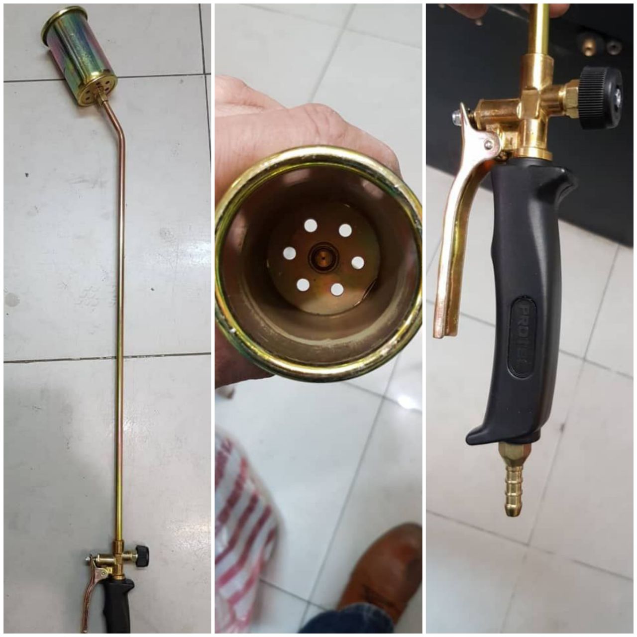 گرمکن گازی کلاج دار protec طول گر