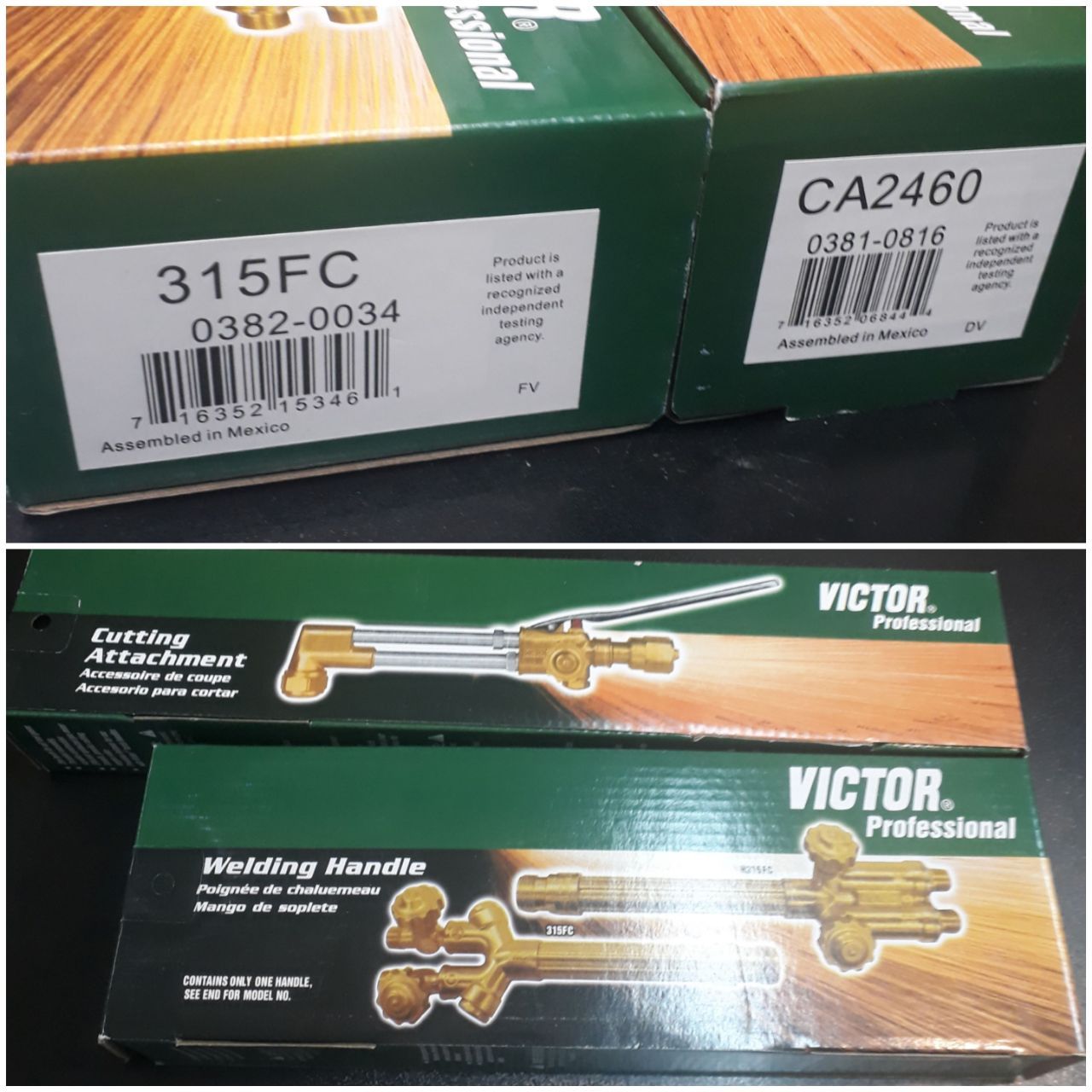 سر پیک برش دو تیکه VICTOR ویکتور آ
